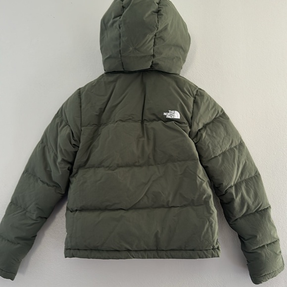 The North Face Women's Forester Down Jacket in Military Olive Green Size S/P - Picture 2 of 16